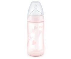 1 bouteille pour bébé NUK 10216210 First Choice Plus - Homologuée pour enfants - Tétine - 300 ml - Pour bébés de 0-6 mois