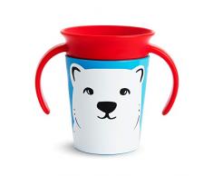 Munchkin Tasse dApprentissage Miracle 360°, Ours Polaire