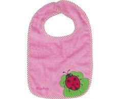 Playshoes Bavoir à Fermeture Scratch, Taille XL - Coccinelle