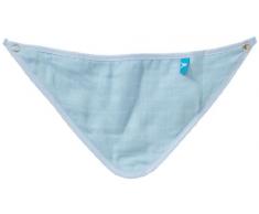 Wallaboo Bavoir léger en coton Bleu