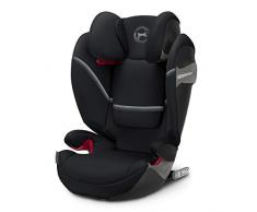 CYBEX Gold Siège Auto Solution S-Fix, Adapté aux Voitures Avec ou Sans Isofix, Groupes 2/3 (15-36 kg), De 3 Ans à 12 Ans environ, Deep Black