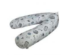 Joyfill 2008-2-5069 Flexofill Midi Coussin dallaitement et coussin de grossesse pour maman et bébé Multicolore