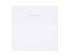 Briljant Sweet Little Girl Drap pour Berceau, Poussette, lit bébé Rose 100 x 150 cm