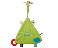 Label Label - Doudou Triangle - Bleu/Vert