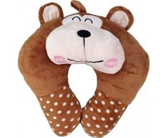 Coussin de nuque 3D Z 90-55 Bear Marron