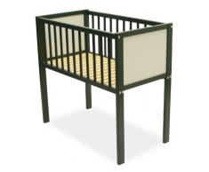 Grapi - 664A - Ameublement Et Décoration - Lit Bébé Mini Anthracite