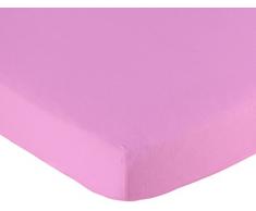 Briljant Baby Drap Housse avec Elastique 60 x 120 cm, rose clair