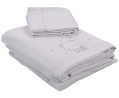 Bimbi Pirulos Tript.Fran.Maxi 80X140 679 Os.Polar 151 14 Parure de lit unisexe