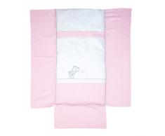 Bolin Bolon Edredon - Dessus de Lit Déhoussable - Rose 60