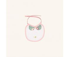 LA CIGOGNE DE LILY Bavoir à Col Poupée