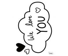 LILIPINSO S1010 Planche de Stickers