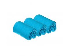 Lot de 3 Housses pour Matelas à Langer coton 50x70-7 coloris disponibles (Turquoise)