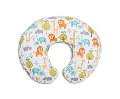 Chicco Coussin dAllaitement - peaceful Jungle blanc