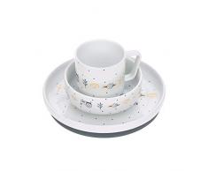 LÄSSIG Coffret Repas en Porcelaine Garden Explorer Garçons 1210037481