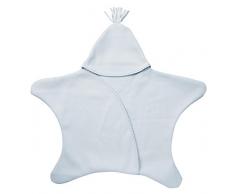 Filet Gigoteuse AMP1630B en polaire chaude Couverture en forme détoile pour bébé Couleur ciel - 190 g