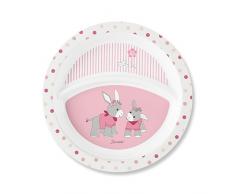 Sterntaler Assiette Bébé, Emm lâne Girl, Âge: Pour les bébés à partir de 6 mois, Rose