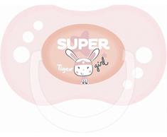 Tigex Sensitive Lot de 2 Sucettes Fille 6+ meses rose