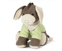 Sterntaler Peluche Emmi, Pour Bébé dès la Naissance, 45 cm, Brun/Vert
