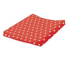 Pinolino Matelas à Langer, 50 X70 cm, rouge a pois blanc