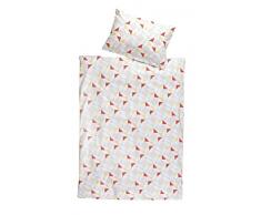 Schardt Linge de Lit 2 Pièces Prisma Rouge