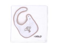 Premiers Moments - Lot Bavoir + Lange en Coton Bio