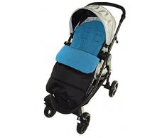 Chancelière/Cosy orteils Compatible avec Jane Crosswalk Poussette Bleu océan