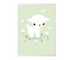 A Little Lovely Company Poster Agneau