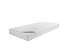 Dormisette Q60 Protège-matelas imperméable, pour matelas de 120/200 cm, blanc pur