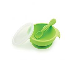 hippychick First Feeding Set with Spoon and Lid Vaisselle