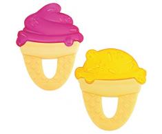 Chicco Anneau De Dentition Refrigerant Glace Rose Et Jaune