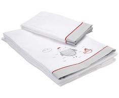 Pekebaby 10202151 2 Draps pour berceau