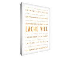 Little Helper LM1624-01G Feel Good Art Tableau sur toile épaisse style moderne