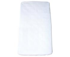 Andy & Helen 003 sous lit Drap-housse, blanc