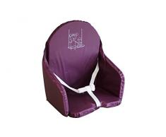 Looping Coussin de Chaise avec Sangles en PVC Cassis