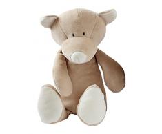 Peluche en peluche bio Wooly (29 cm, 3 mois plus, Beige)