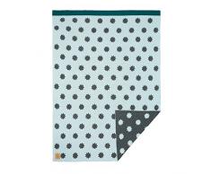 Lässig 1542001525 La Couverture pour Bébé Little Chums Stars light mint