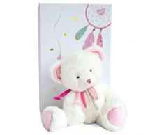Doudou et Compagnie Attrape-REVE - Ours Rose 30 cm