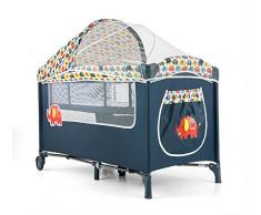Milly Mally Mirage Deluxe, Elephant Lit de voyage, Multicolore