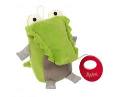 Sigikid, Filles et Garçons, Peluche Musicale, Crocodile, Urban Baby, Vert, 42345