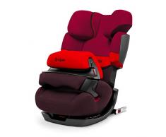 CYBEX Silver Siège Auto Évolutif Pallas-Fix, Adapté aux Voitures avec ISOFIX, Groupes 1/2/3 (9-36 kg), de 9 Mois à 12 Ans environ, Rouge (Rumba Red)