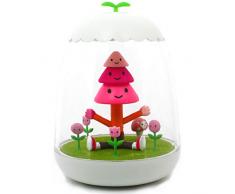 Petit Akio Lampe Veilleuse Rechargeable Port Usb Design Arbre