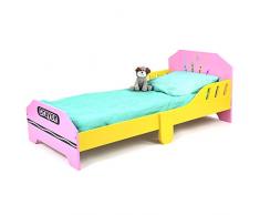 Kiddi Style les enfants Bois Junior Lit pour enfant bateau crayon