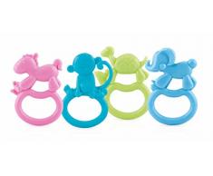 Nûby ID673 Anneau de Dentition Zoo Loops 0m+