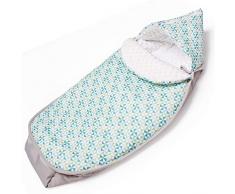 Sevira Kids - Chancelière universelle et imperméable - nid dange pour la poussette ou siège auto 0-24 mois - Windy Mill 2.0