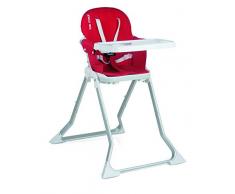 Be Cool Chaise Haute Pliante Rouge