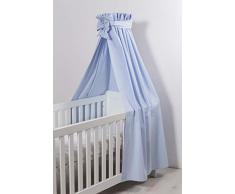 Robert Osswald 1.1.1.1.1.1.1-K05-05 Classic Ciel de lit pour lit denfant Rouge 170 x 300 cm