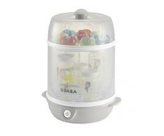 BÉABA, Stérilisateur Biberons Ultra rapide, Électrique à Vapeur, 2 en 1, StérilExpress