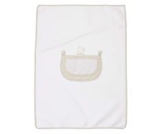 Filet – Couverture en polaire douce pour enfants/bébés de 60 x 80 cm – Taupe