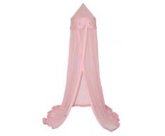 Taftan Ciel de Lit Coeur rose - rose / argenté