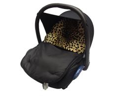 Imprimé animal Chancelière Siège auto/Cosy orteils Compatible avec Hauck Leopard